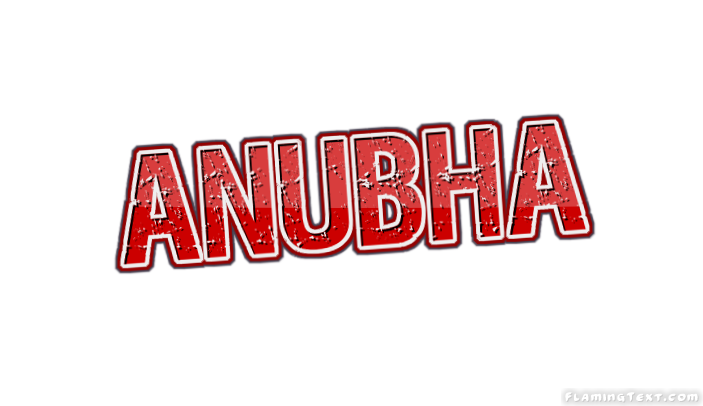 Anubha Logotipo