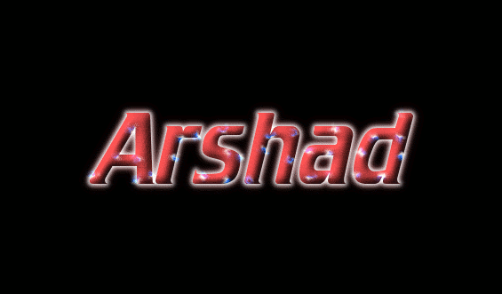 Arshad Logo Free Name Design Tool From Flaming Text