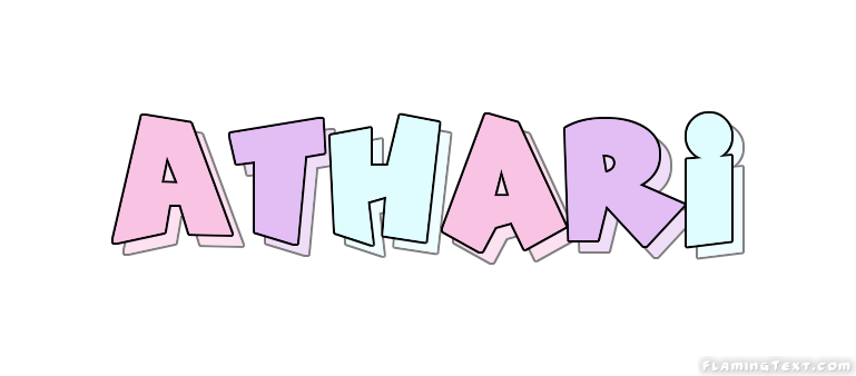 Athari Logo | Free Name Design Tool from Flaming Text