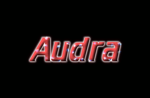 Audra 徽标