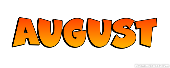 August شعار
