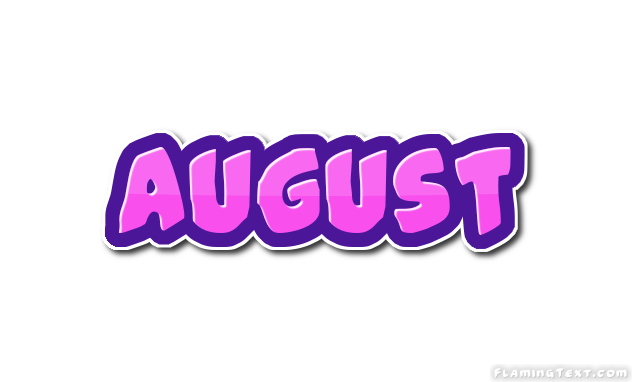 August Лого