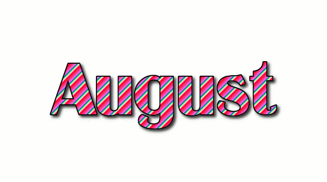 August ロゴ