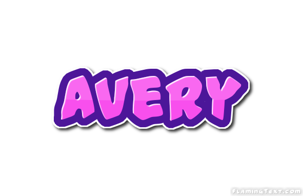 Avery Лого Бесплатный инструмент для дизайна имени от Flaming Text