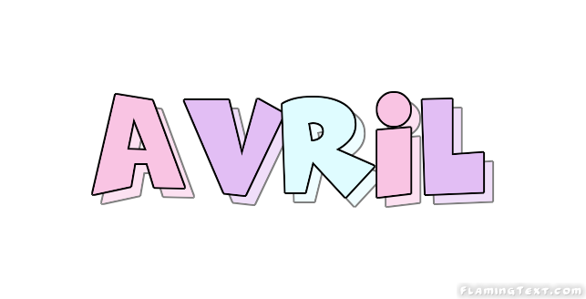 Avril Logotipo