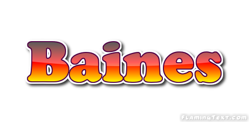 Baines 徽标