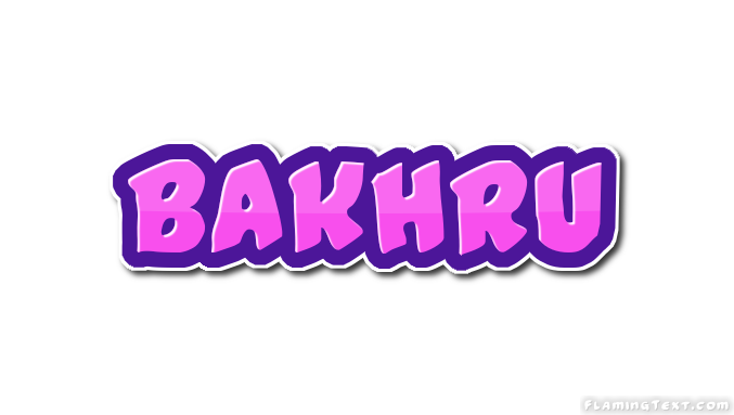 Bakhru लोगो