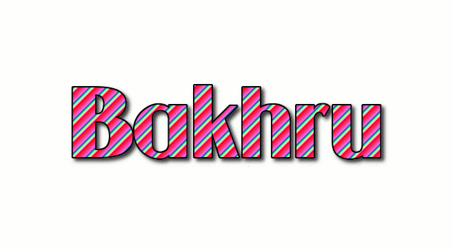 Bakhru ロゴ