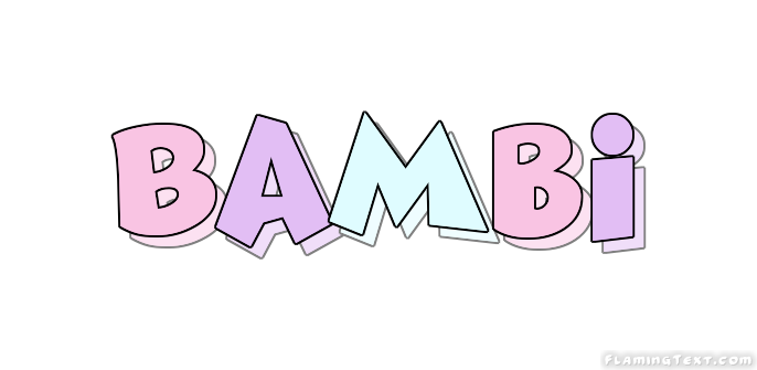 Bambi Logotipo