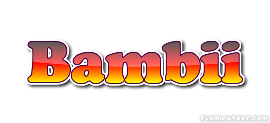 Bambii ロゴ