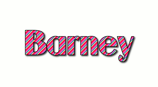 Barney ロゴ