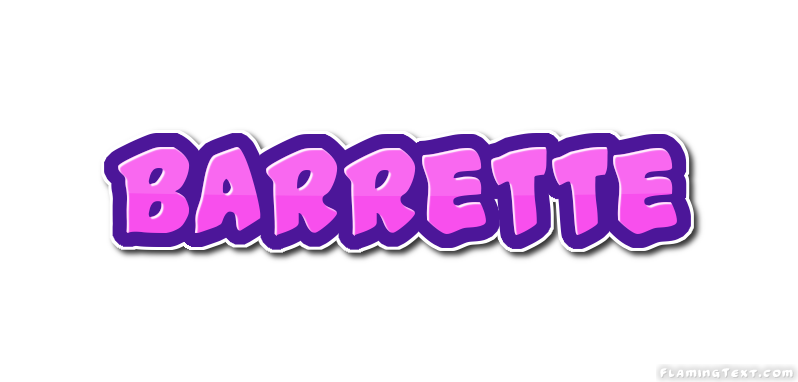Barrette شعار