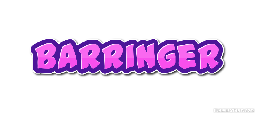 Barringer 徽标