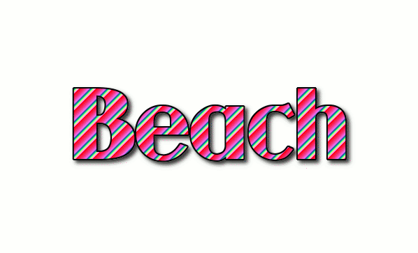 Beach شعار