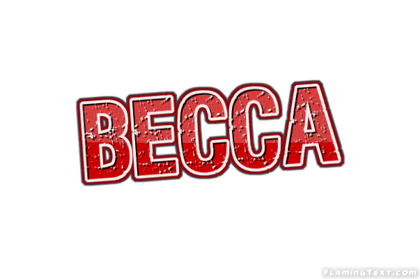 Becca Logo | Free Name Design Tool from Flaming Text