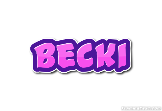 Becki ロゴ