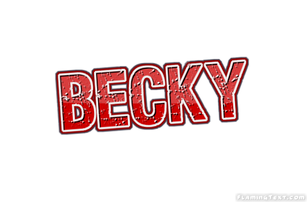 Becky 徽标