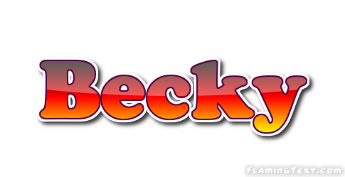 Becky 徽标