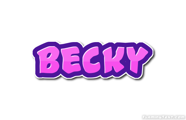 Becky ロゴ