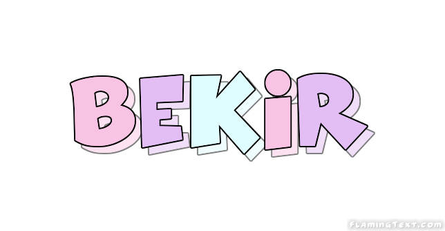 Bekir 徽标