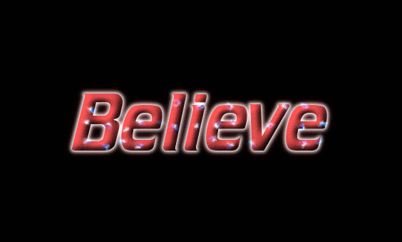 Believe 徽标