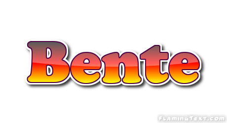 Bente Лого