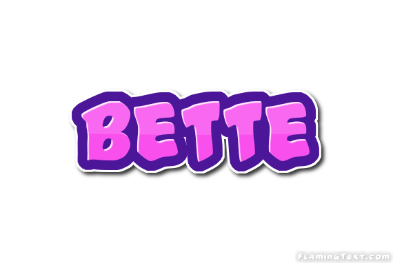 Bette 徽标
