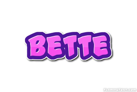 Bette شعار