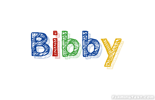 Bibby ロゴ フレーミングテキストからの無料の名前デザインツール
