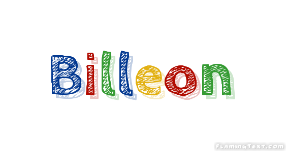 Billeon Logo Herramienta De Dise O De Nombres Gratis De Flaming Text