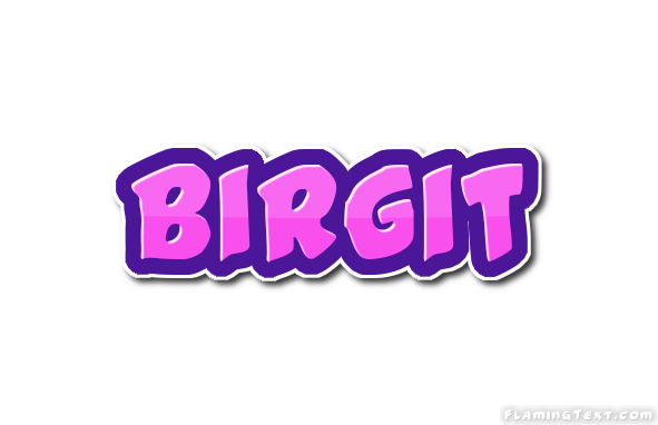 Birgit ロゴ