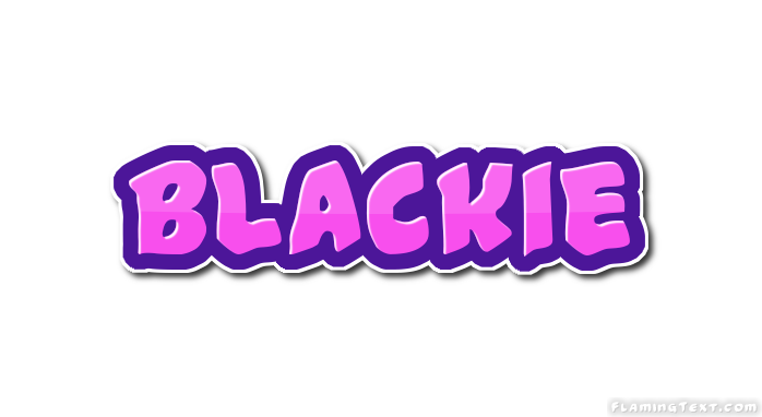 Blackie ロゴ