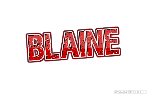 Blaine Logo | Free Name Design Tool from Flaming Text