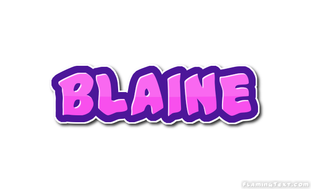 Blaine شعار