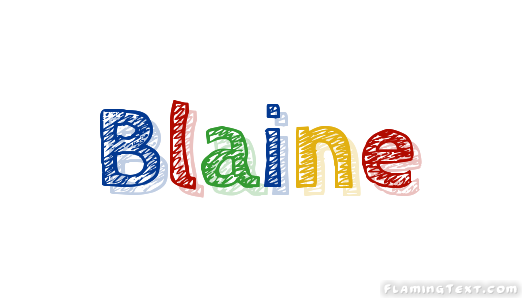 Blaine ロゴ