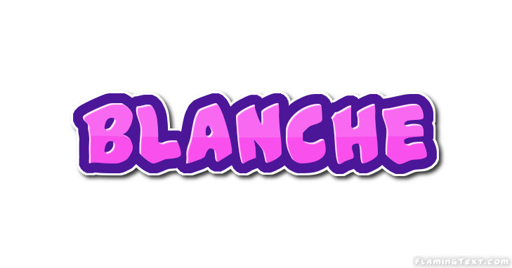 Blanche Лого