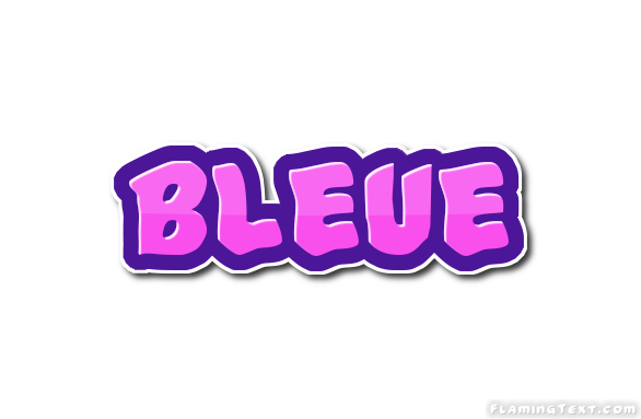 Bleue ロゴ