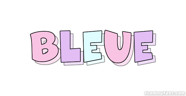 Bleue Лого