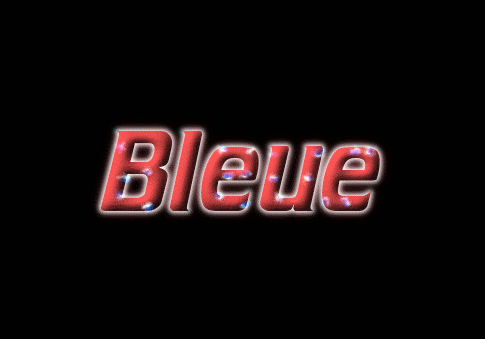Bleue شعار
