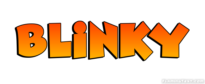 Blinky ロゴ