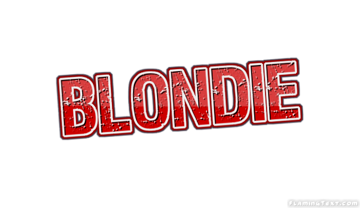 Blondie ロゴ