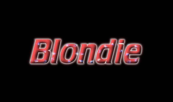 Blondie Logotipo