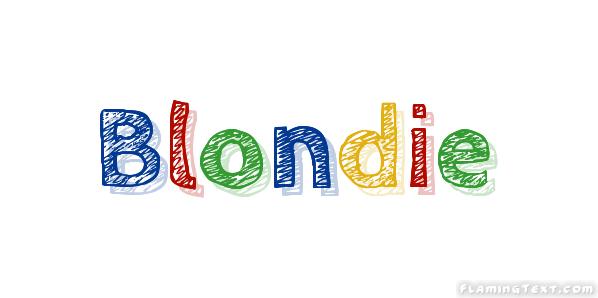 Blondie شعار