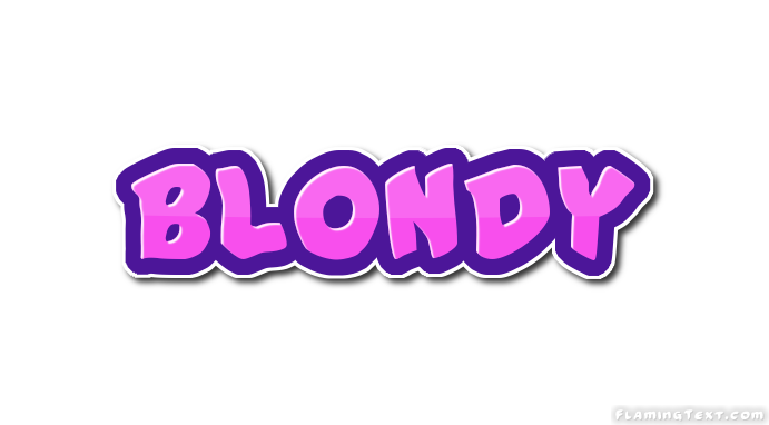 Blondy شعار