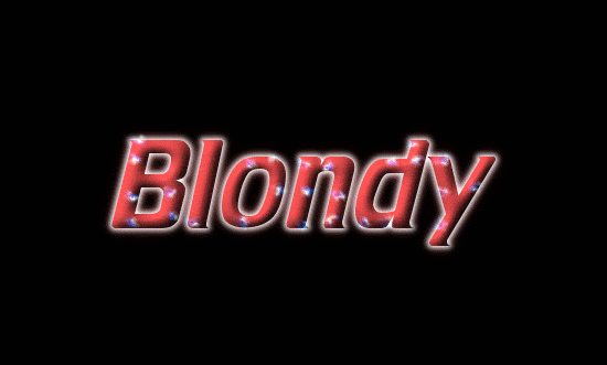 Blondy लोगो