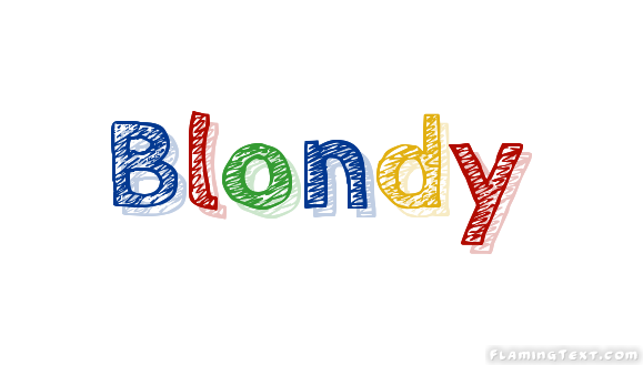 Blondy 徽标