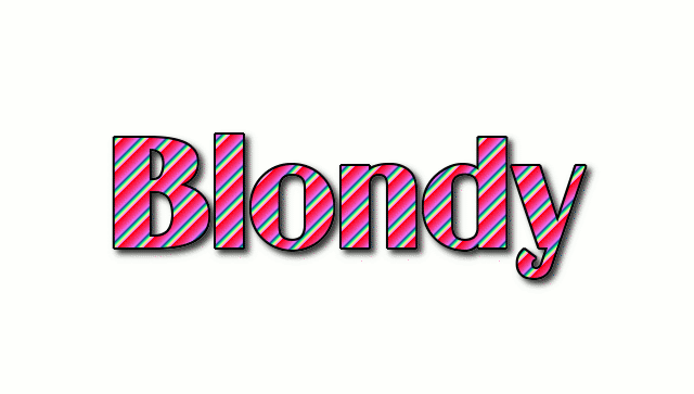 Blondy लोगो