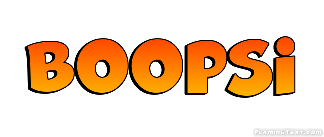 Boopsi Logotipo