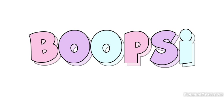 Boopsi شعار