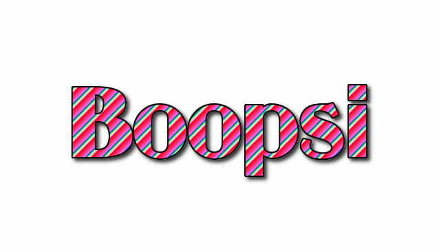 Boopsi ロゴ